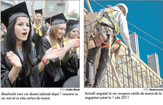 Schimbarea secolului pe piata muncii: din 2011, cartile de munca devin istorie