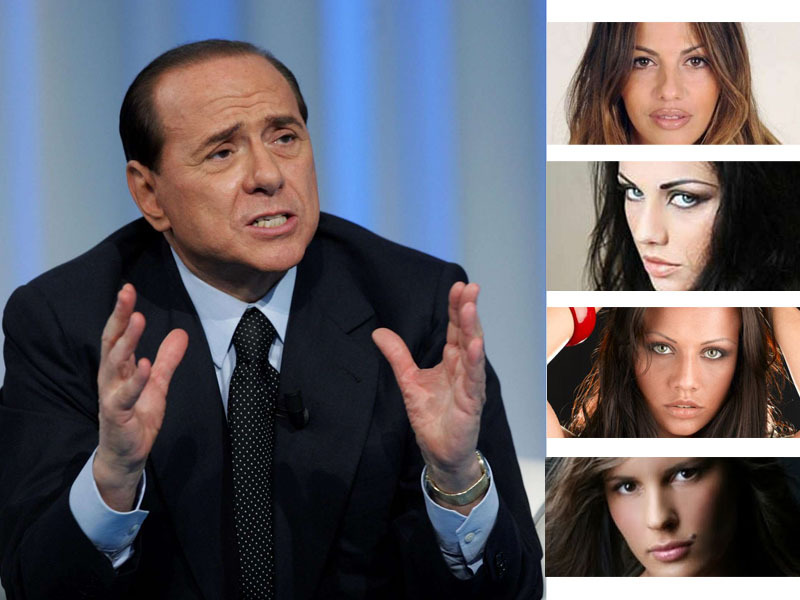 Femeile lui Silvio Berlusconi - "Sa-mi dau demisia? Ati innebunit?" (GALERIE FOTO)