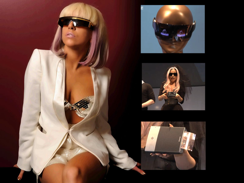 "Electronista" Lady Gaga socheaza Las Vegas. Gadgeturile divei cuceresc SUA - VIDEO
