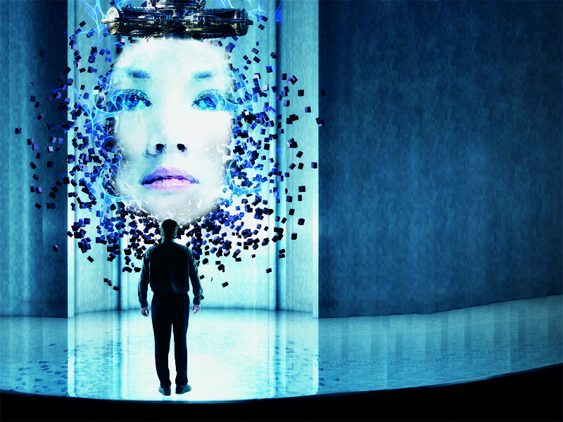 Cercetatorii IBM: Proiectiile holografice pe telefon, realizabile in cinci ani