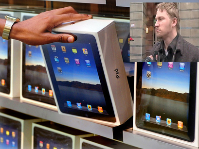 Doi americani arestati pentru furt de date despre 120.000 de posesori de iPad