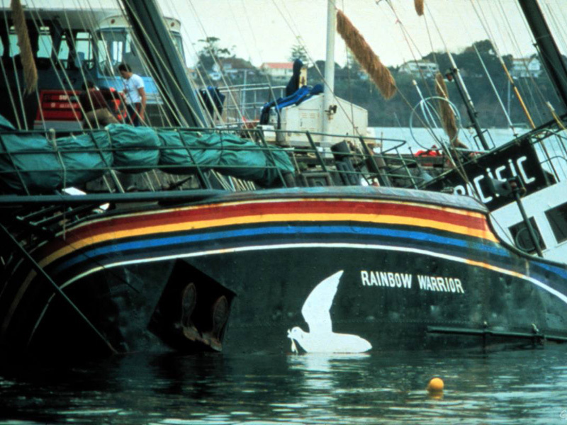 Vor lovi din nou serviciile secrete? Cine va scufunda a treia nava Rainbow Warrior?