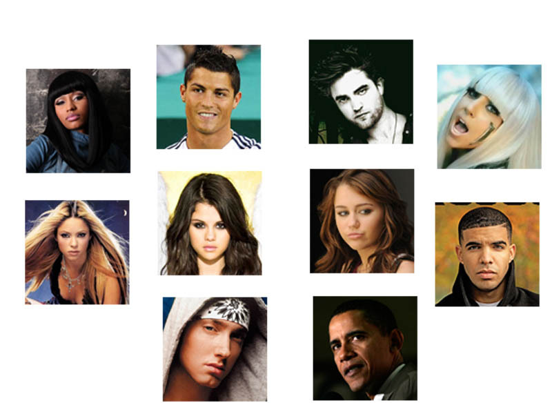 Gaga, Justin Bieber si Miley Cyrus. Cele mai cautate vedete de pe net in 2010 - FOTO