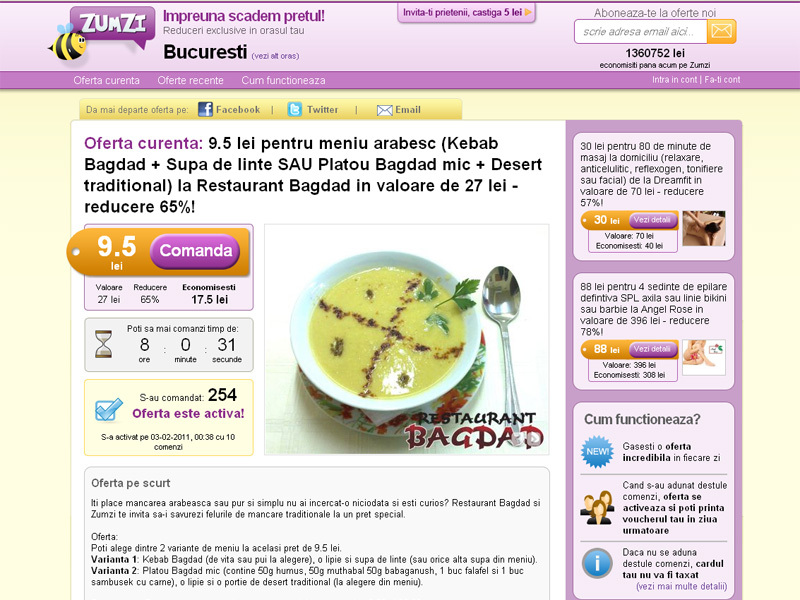 Zumzi.ro se extinde in Bulgaria