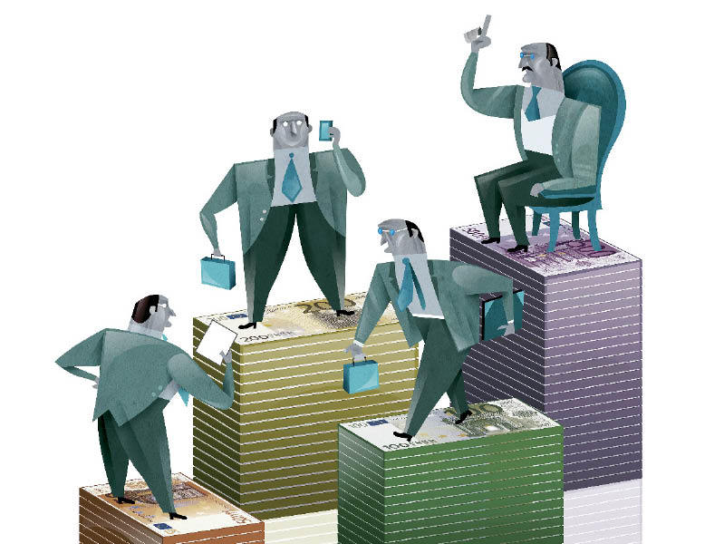 Lupta pentru bani. Cat castiga sefii de companii?