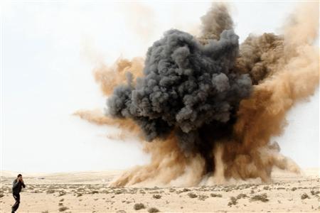 Gaddafi a „sters” un oras de pe fata pamantului