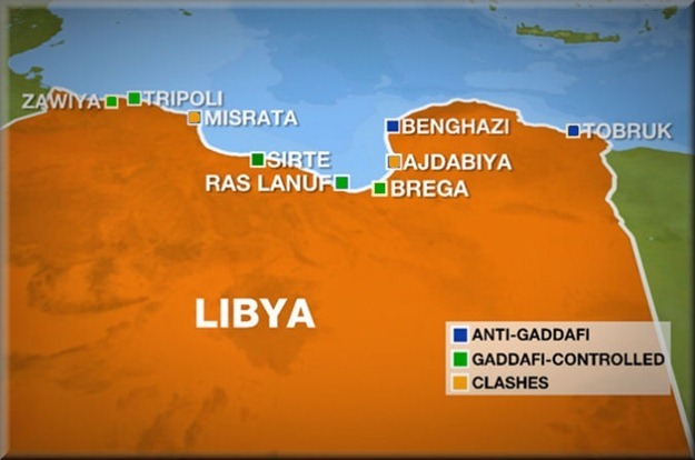 Franta, Marea Britanie, SUA, Canada si Italia ataca Libia in forta (VIDEO)