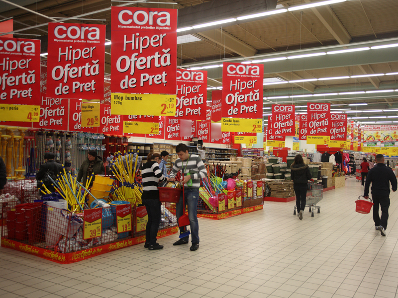 Cora anunta deschiderea celui de-al saptelea hipermarket