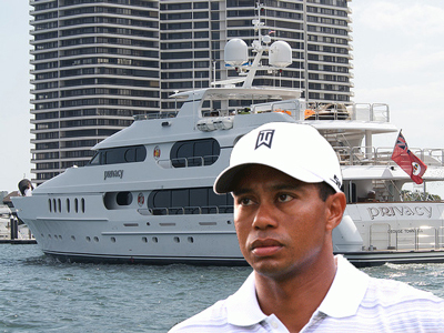 Tiger Woods isi vinde iahtul pentru 25 milioane de dolari