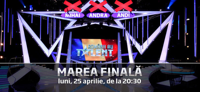 Finala "Romanii au talent" la Pro TV. 12 concurenti pentru un premiu de 120.000 de euro