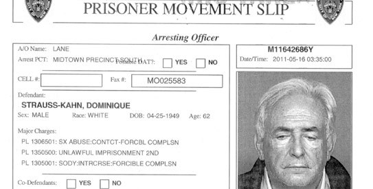 Dominique Strauss-Kahn a fost inculpat oficial. Ex-seful FMI va fi eliberat insa pe cautiune