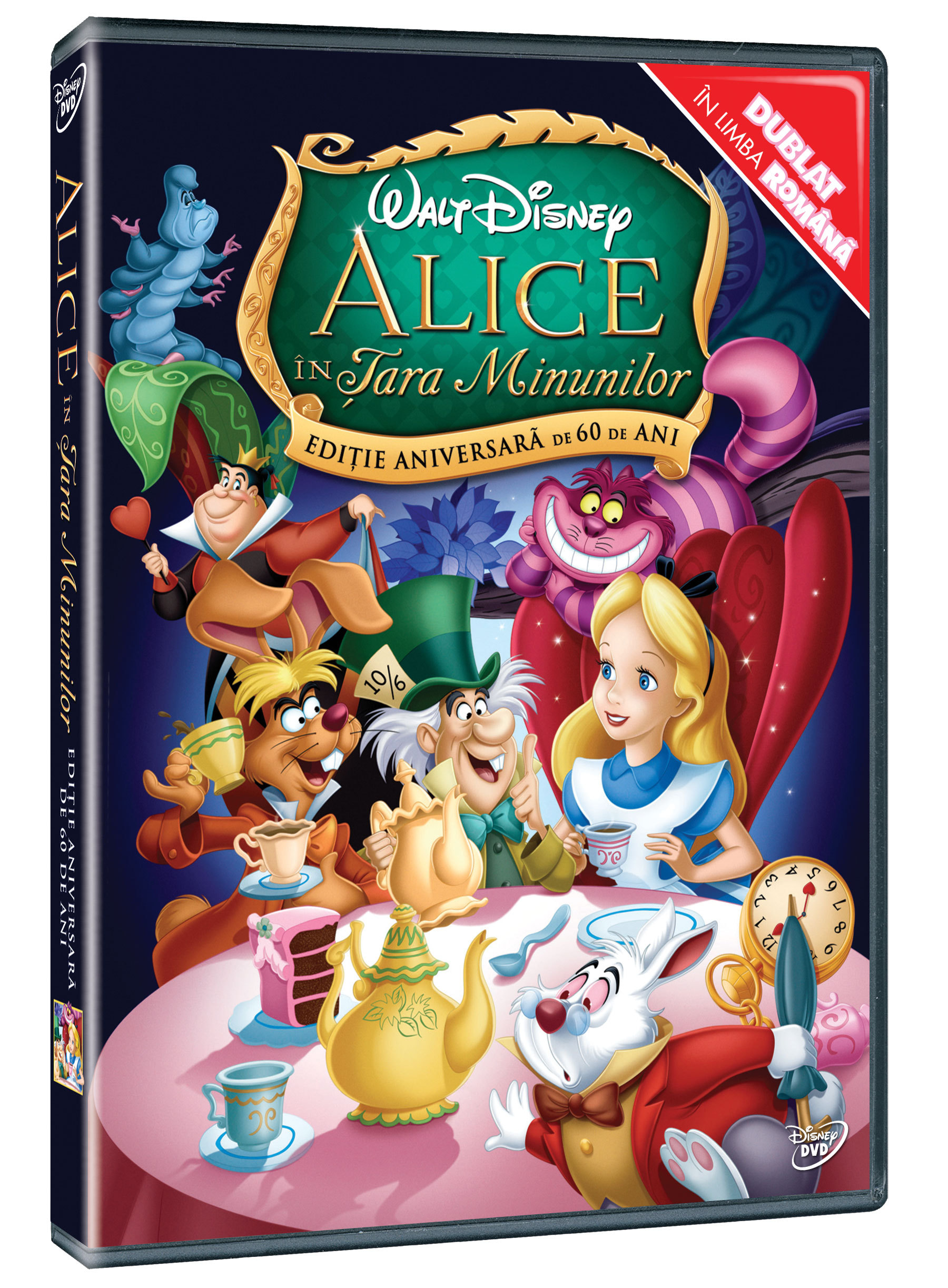 "Aladdin" si "Alice in Tara Minunilor" pe DVD se lanseaza in Romania de Ziua Copilului