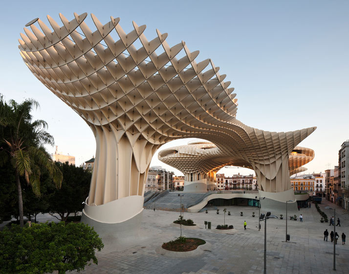 Cea mai mare constructie de lemn din lume, la Sevilla - GALERIE FOTO