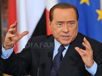 Silvio Berlusconi dezminte ca un fiu al lui Muammar Kadhafi ar fi fost ucis de NATO