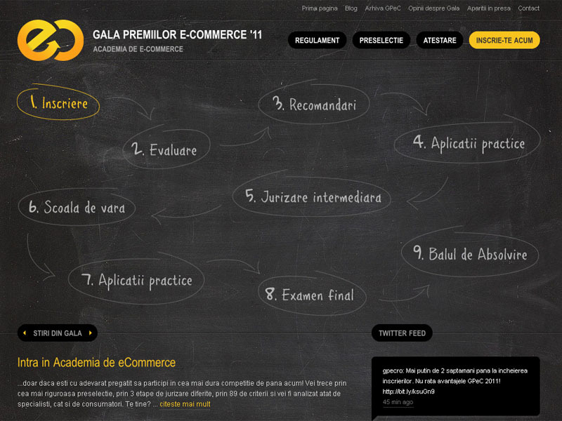 Inscrierile la Gala Premiilor eCommerce, aproape de final