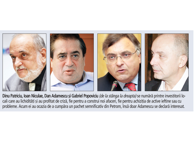 Miliardarii romani fata in fata cu oferta Petrom.