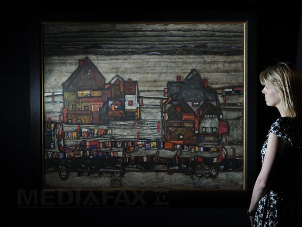 Un tablou pictat de Egon Schiele, vandut la un pret record