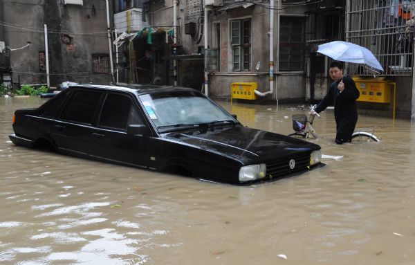 Inundatii catastrofale in China (GALERIE FOTO)