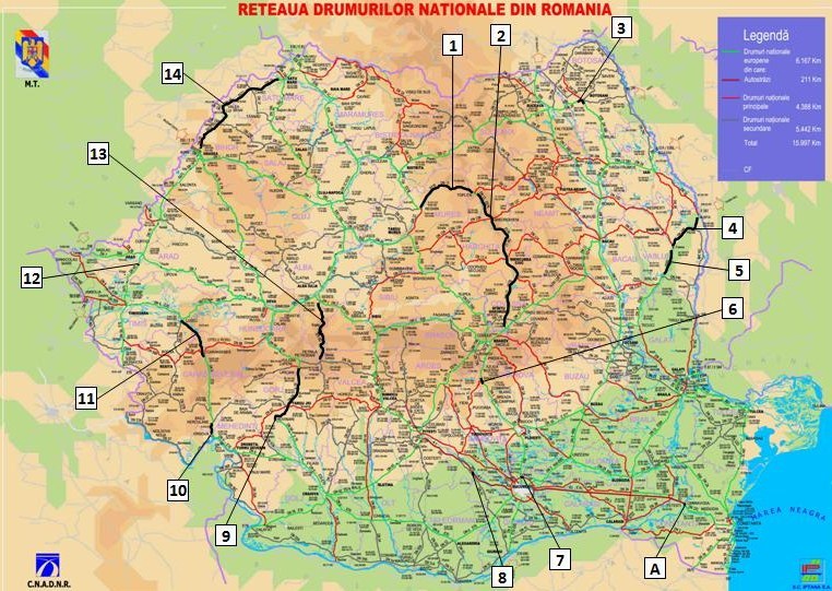 Ce drumuri nationale sunt inchise sau au restrictii de circulatie in aceasta vara
