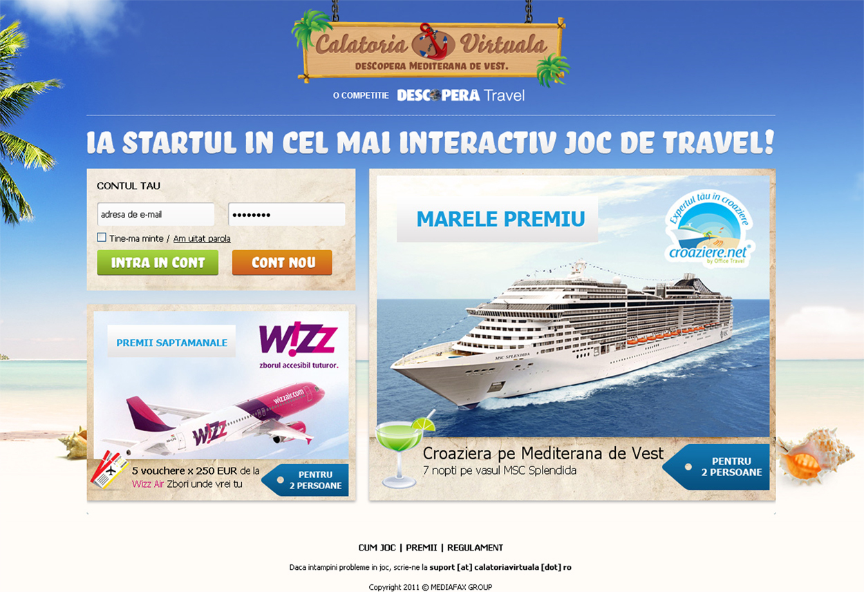 Cum poti castiga o croaziera pentru doua persoane pe Mediterana calatorind virtual