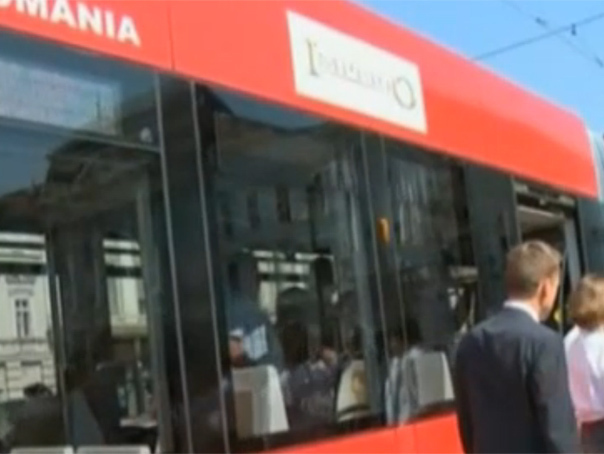 Cel mai modern tramvai din România, prezentat în premieră - VIDEO