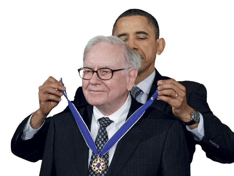 Rechinul mare și rechinul mic sau ce stă în spatele relației Buffett-Obama