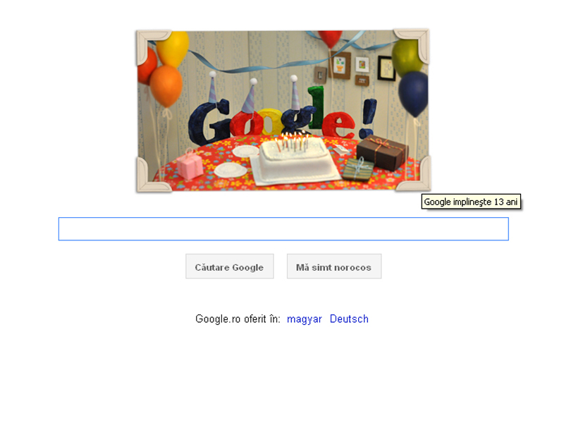 Google împlinește 13 ani. Cum au ales angajații data aniversării?