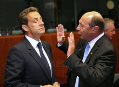 Băsescu, despre relația cu Sarkozy: E normală, numai că avem abordări diferite, inclusiv pe Schengen