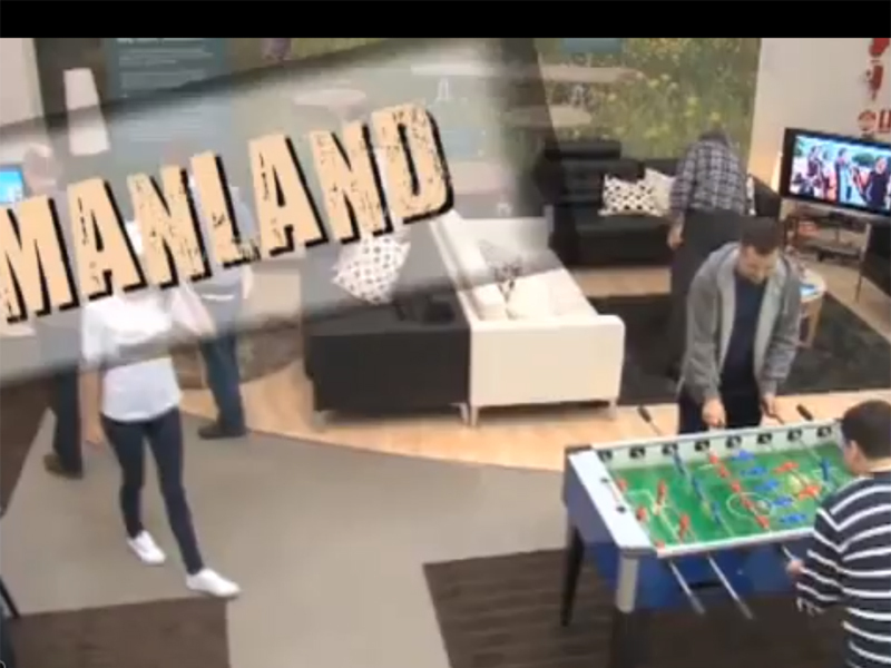 Ikea Manland scapa barbatii de chinurile shoppingului (Video)