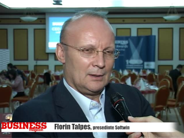 Florin Talpeș, premiant al galei BUSINESS Magazin "100 cei mai admirați CEO din România"