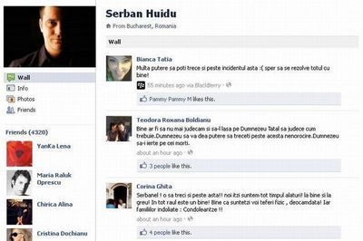 Șerban Huidu, încurajat pe Facebook după accidentul de mașină: Multă putere să poți trece și peste incidentul ăsta