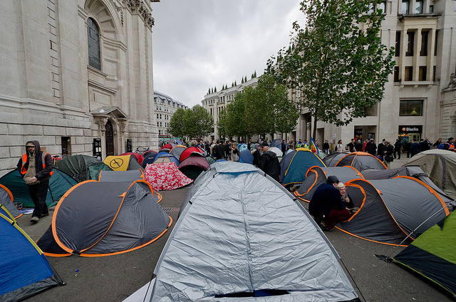 Catedrala Sf. Paul din Londra, închisă din cauza protestatarilor (VIDEO)