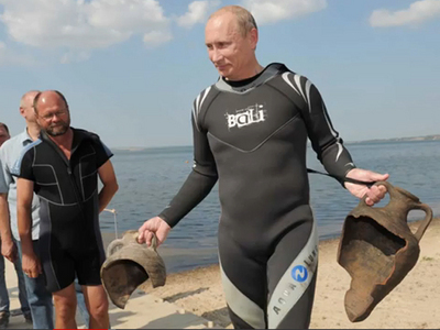 Expediția arheologică subacvatică a lui Putin din august a fost regizată