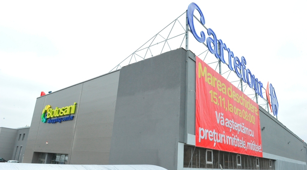 Carrefour deschide cel de-al 25-lea hipermarket din Romania, în Botoșani
