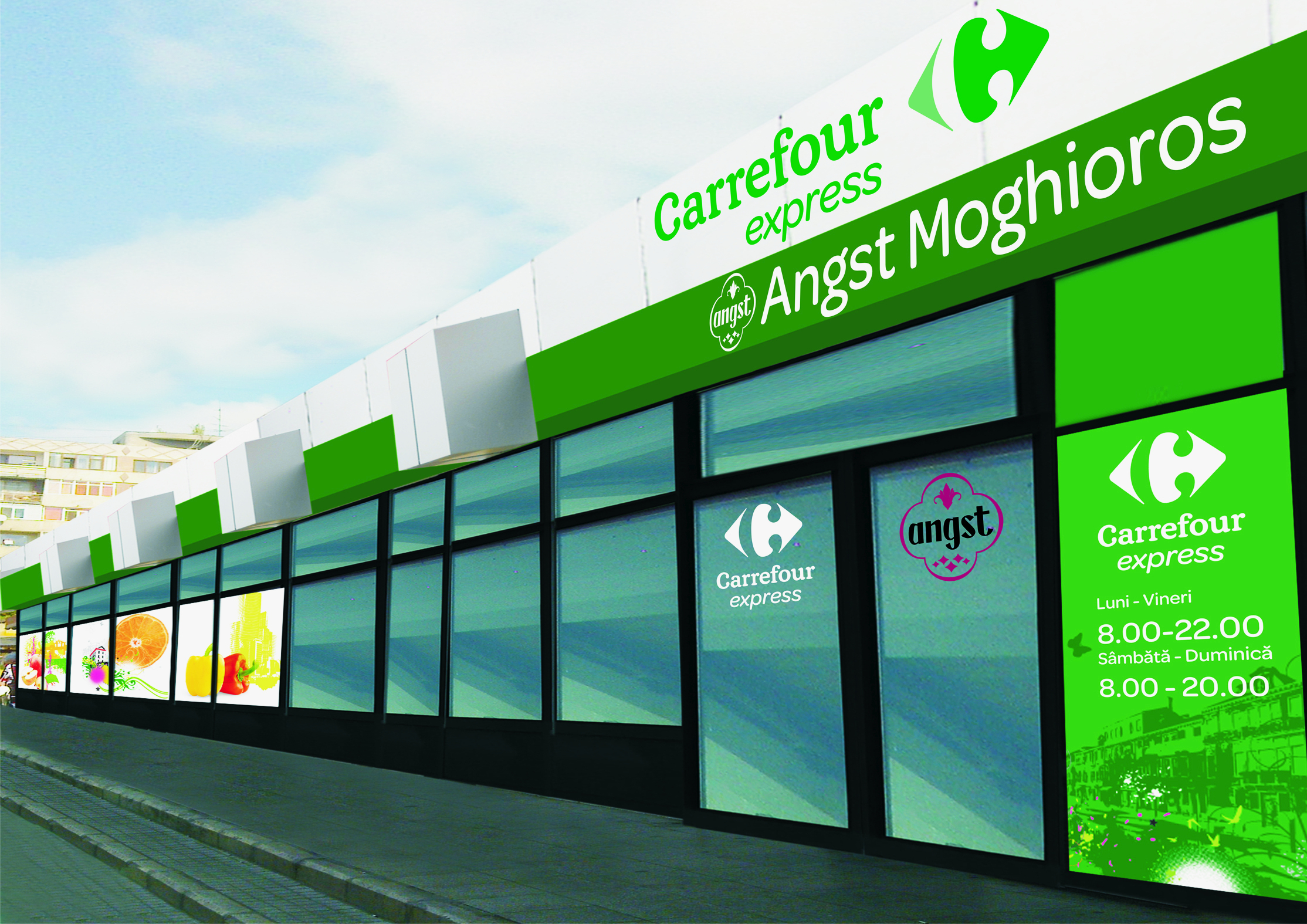 Al treilea magazin sub sigla Carrefour Express Angst