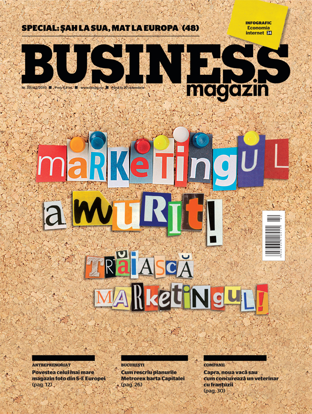 Citește luni, 14 noiembrie, în BUSINESS Magazin