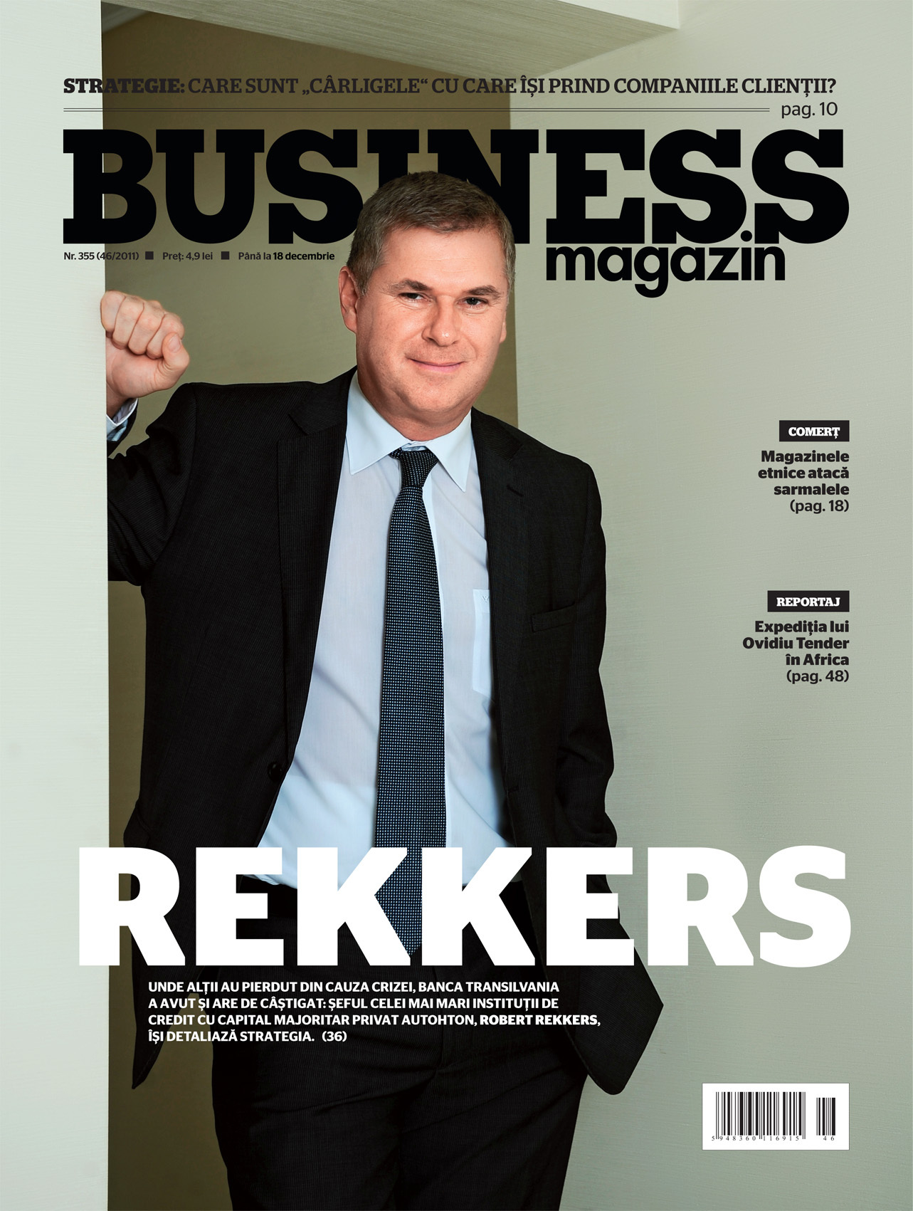 Citește luni, 12 decembrie, în BUSINESS Magazin