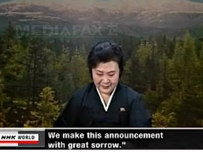 Anunțul morții lui Kim Jong-il, primit cu lacrimi de cetățenii Coreei de Nord