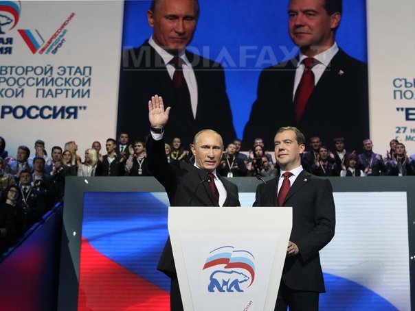 Partidul lui Vladimir Putin, favorit în alegerile legislative din Rusia