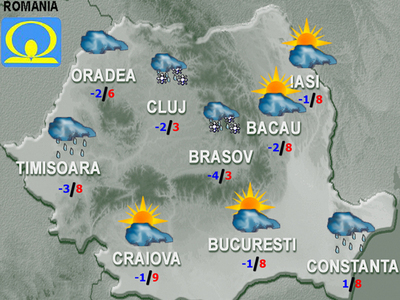Cum va fi vremea joi și vineri în țară și în București
