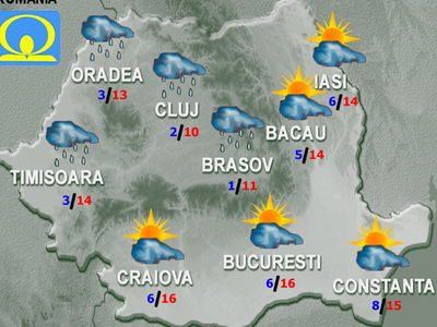 Toamnă la început de decembrie. Ce temperaturi vor fi luni și marți