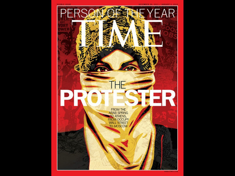 Time: Personalitatea anului 2011 - Protestatarul