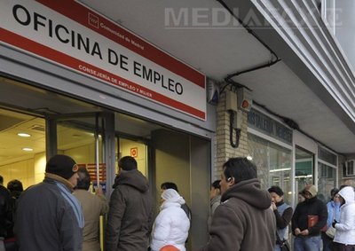 Rata șomajului din Spania se apropie de 23%, numărul șomerilor a depășit 5 milioane