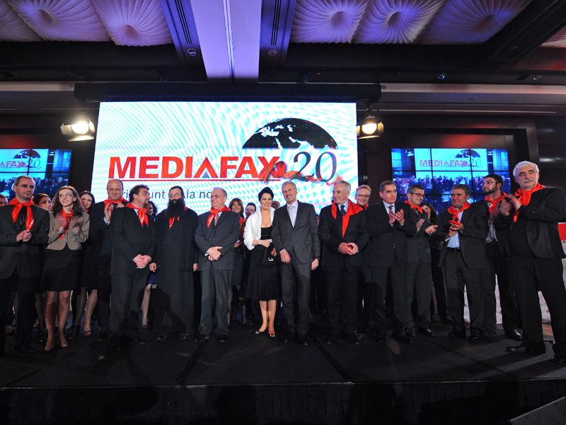 GALA MEDIAFAX - 20 DE ANI: Jurnaliștii au celebrat două decenii de activitate - GALERIE FOTO