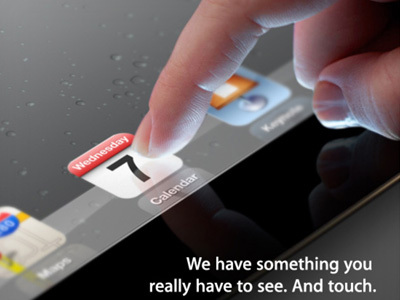 iPad 3 se lansează oficial pe 7 martie, la San Francisco