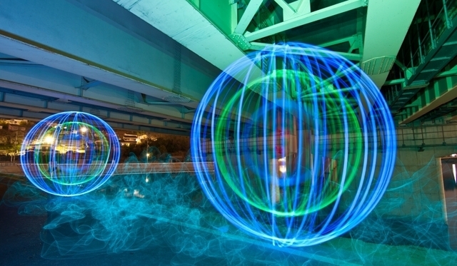 Cea mai spectaculoasă artă: light painting photography - FOTO