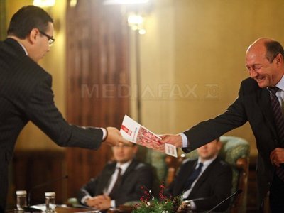 Băsescu: După demisia Guvernului Boc i-am propus lui Victor Ponta funcția de prim-ministru