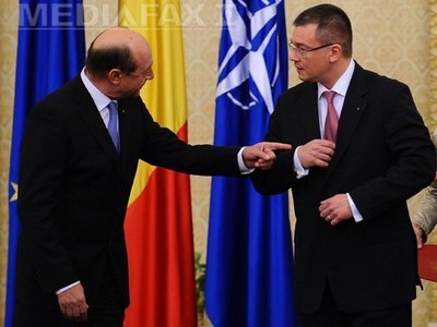 Ungureanu, la Cotroceni pentru discuții cu Băsescu