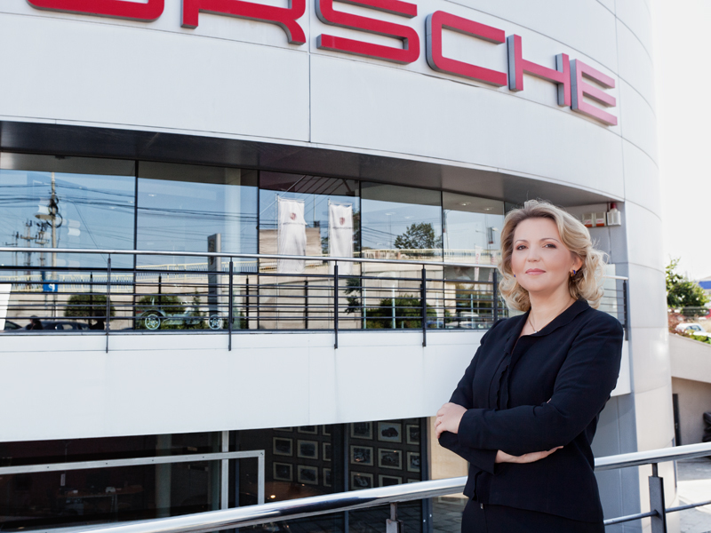 100 cele mai puternice femei din business - Astăzi: Dana Cortina, Porsche Inter Auto România