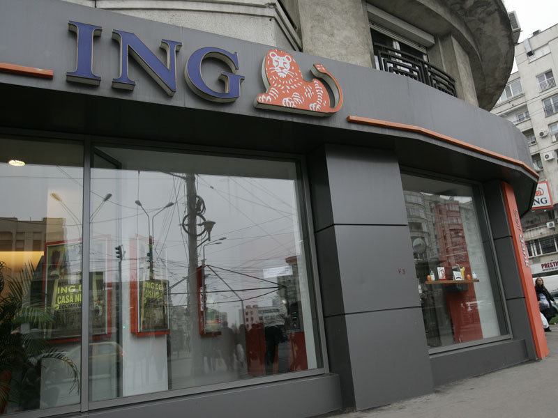 ING a avut în primul trimestru un profit brut de 65 de milioane lei, în creștere cu 36%